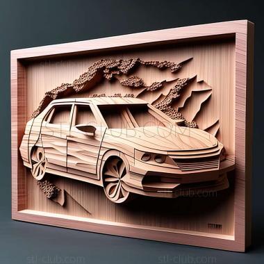 3D model Honda Accord (STL)